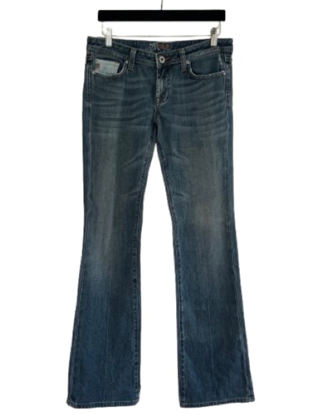 Miss Me Odessa Bootcut Jeans Blue Distressed Denim JP4563X y2k 00s
